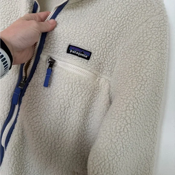 Patagonia retro pile fleece full zip jacket - Picture 4 of 4